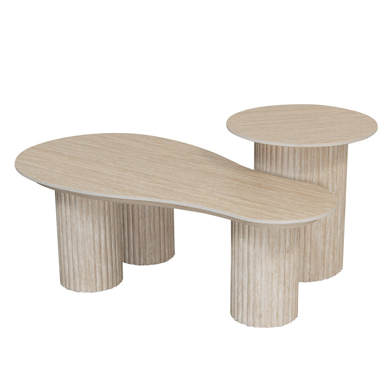 Craft Salontafel Klein Keramisch Travertin