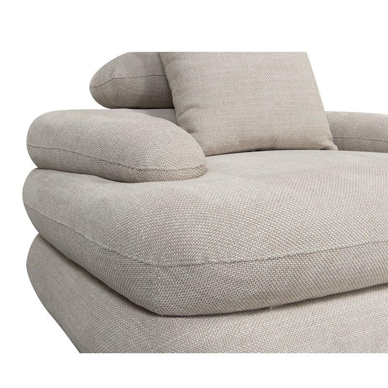 Cairo Lounge Stoel Beige
