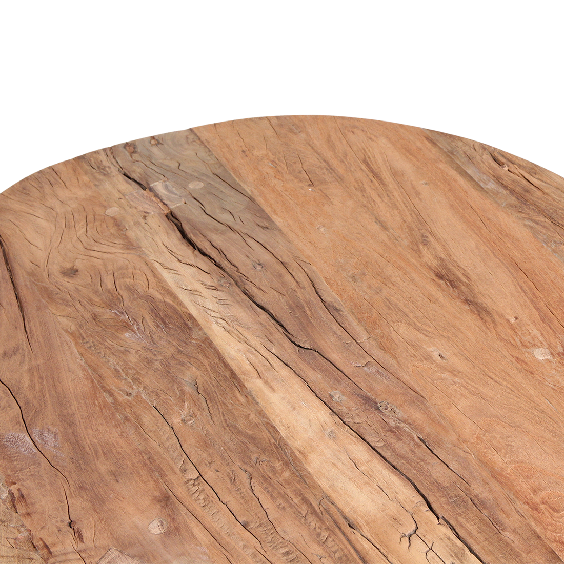 Farmwood salontafel rond - Ø 70 cm - FSC-gerecycled hout