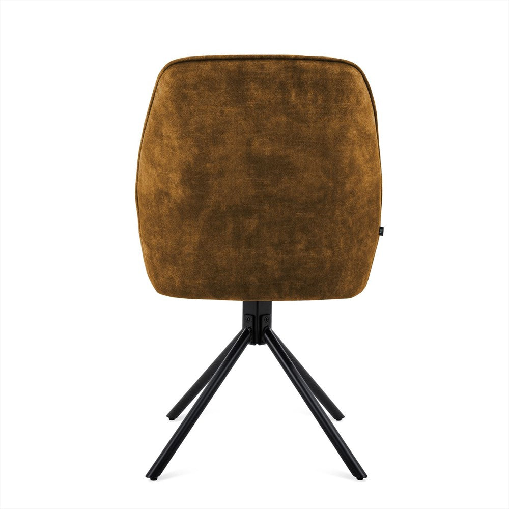 Eetkamerstoel Noah Cognac (set van 2)