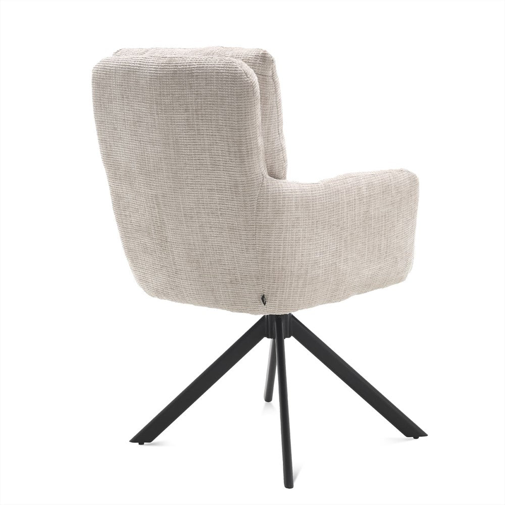 Eetkamerstoel Nobel Toffee (set van 2)