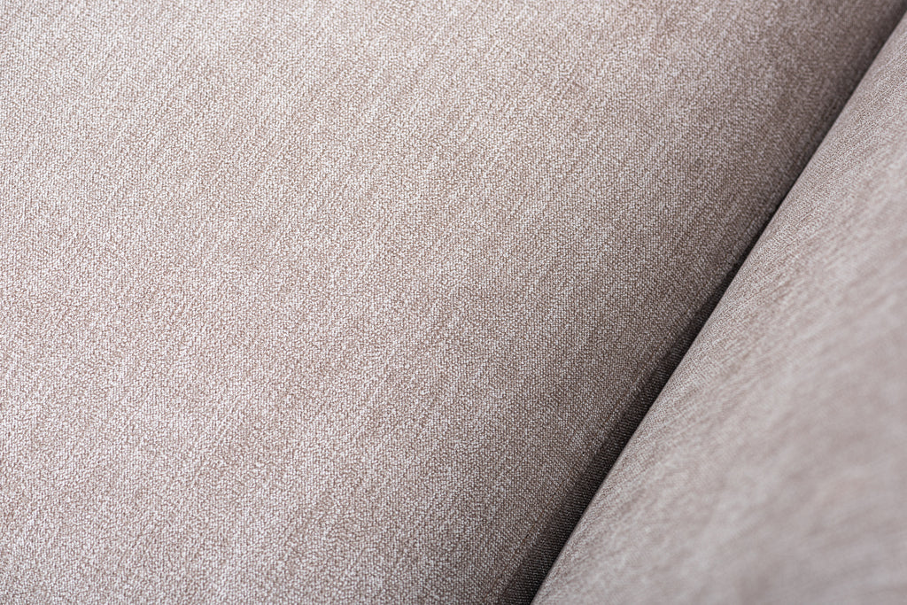 3 seater sofa CL left, fabric Orinoco 23, K460 beige, black leg