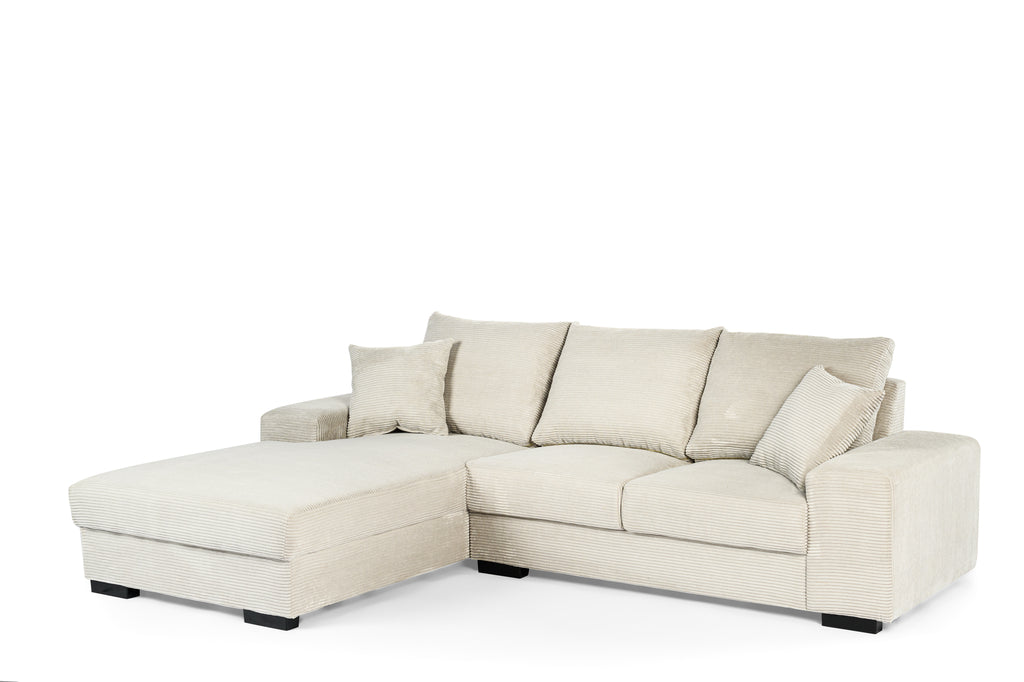 3 zits bank CL links, stof RIB, RIB920 naturel