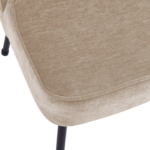 Vero Eetkamerstoel fluweel - Beige