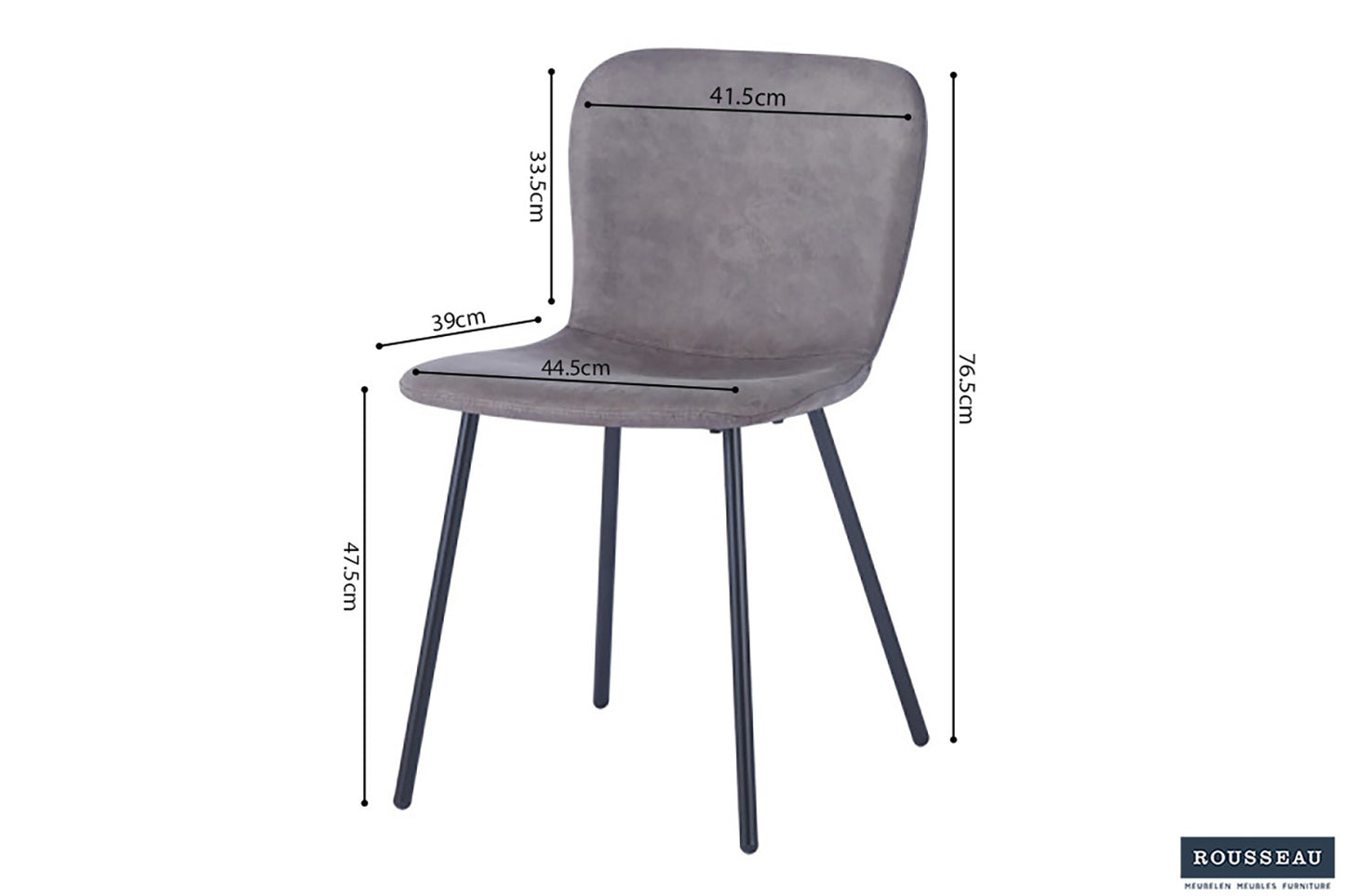 Stoel 'Susan' PU Taupe