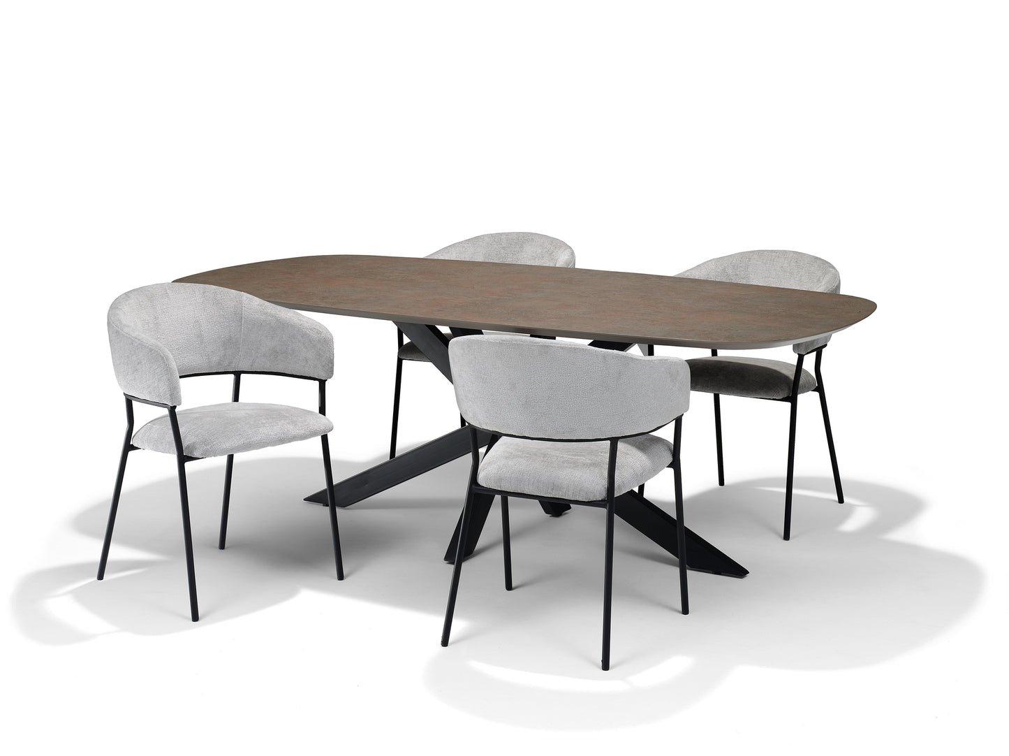 Liam fauteuil Stof Perfect Harmony Licht Grijs