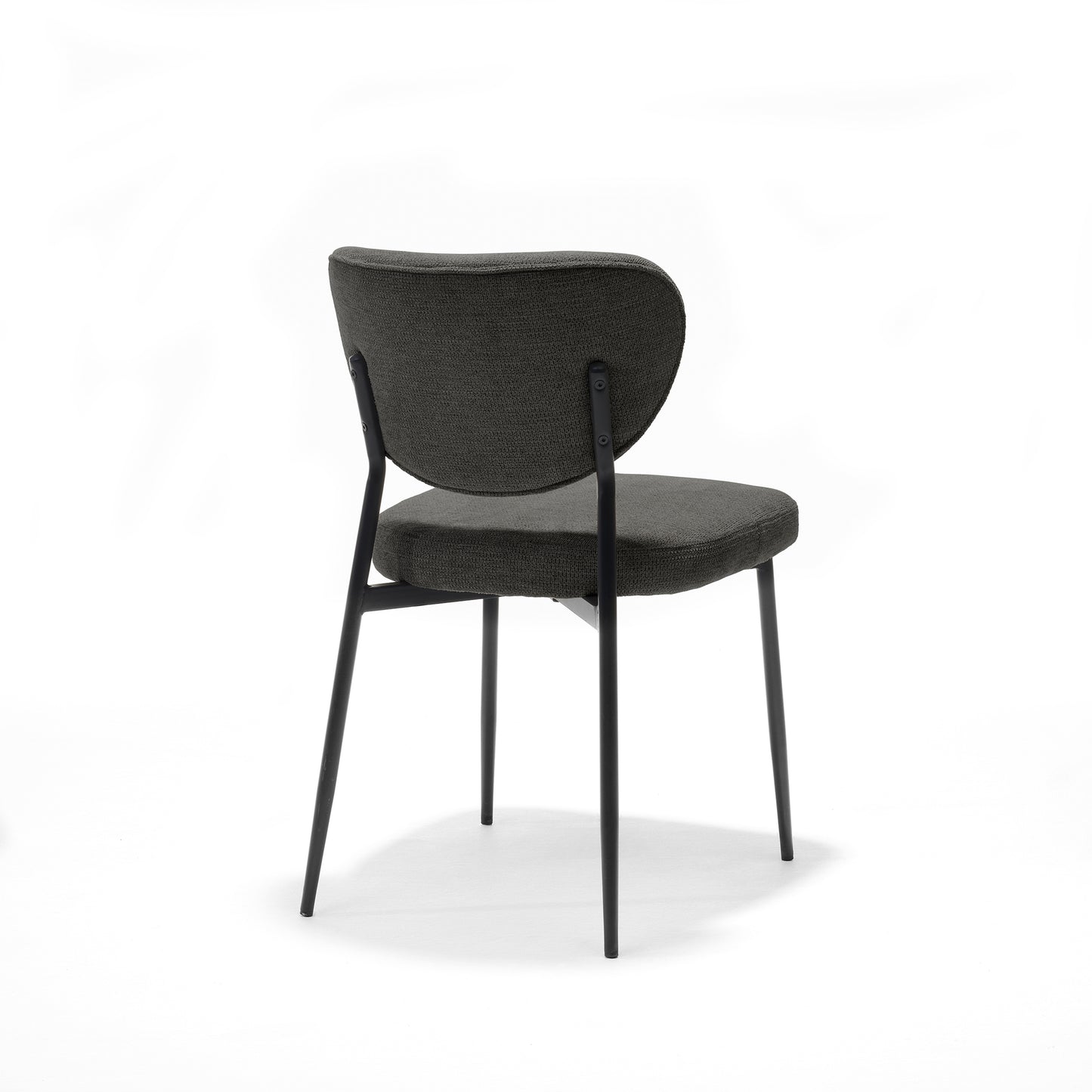 Lucas stoel Stof Aragon Antraciet