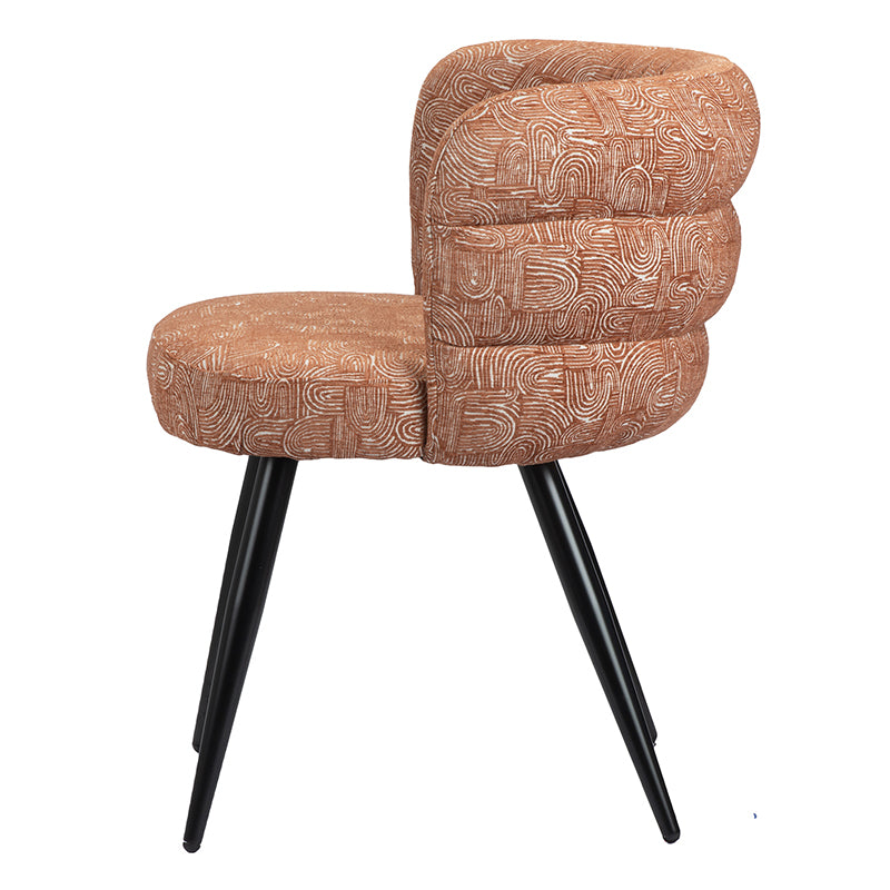 Cloud Chair Safiya Terracotta (Set van 2)