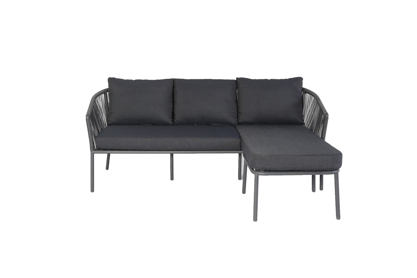 Limoges Chaise Longue Set - 2-delig - staal antraciet