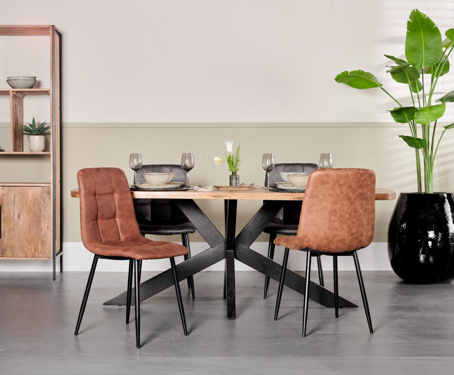 Eetkamerstoel Yerevan Cognac