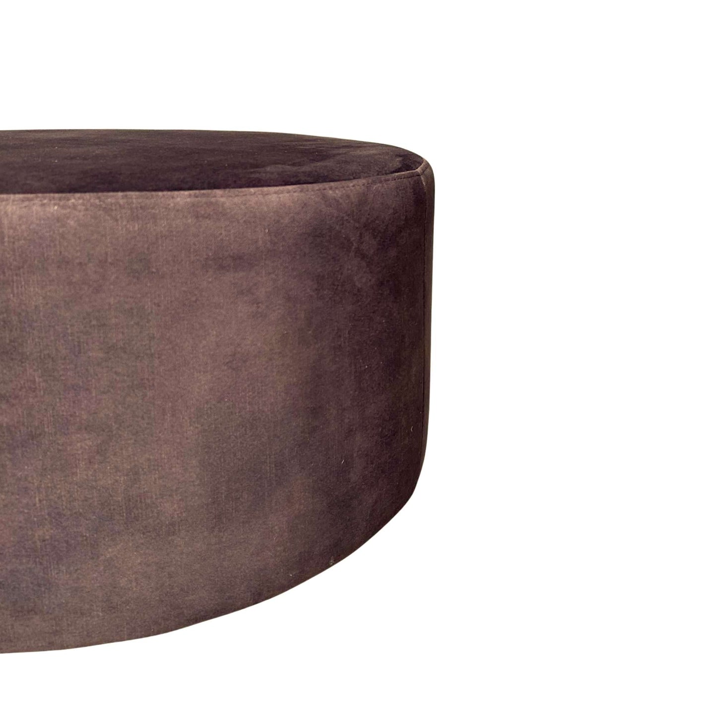 My Sofa Poef | Rond | 60 cm | Adore 108 | Bruin