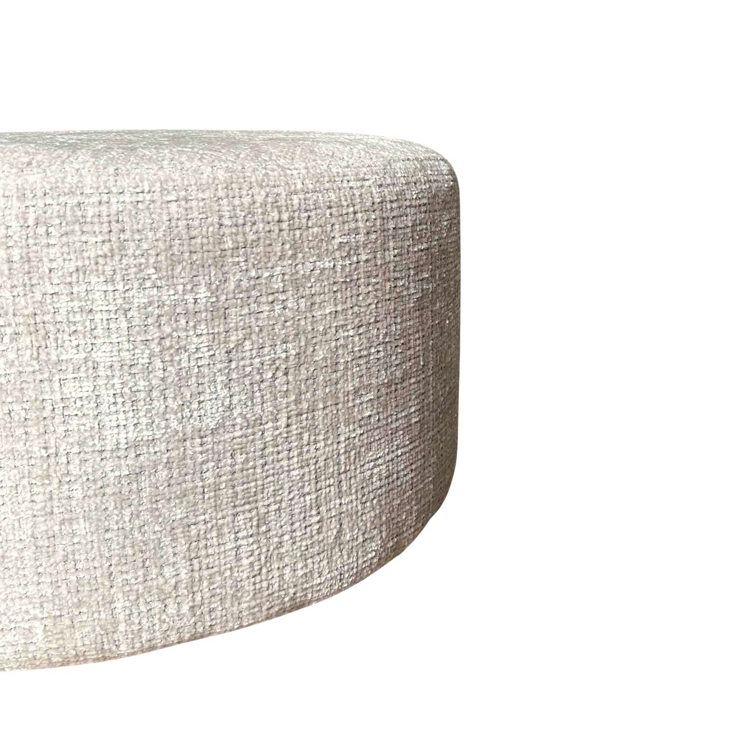 My Sofa Poef | Rond | 60 cm | Cremona 02 | Beige