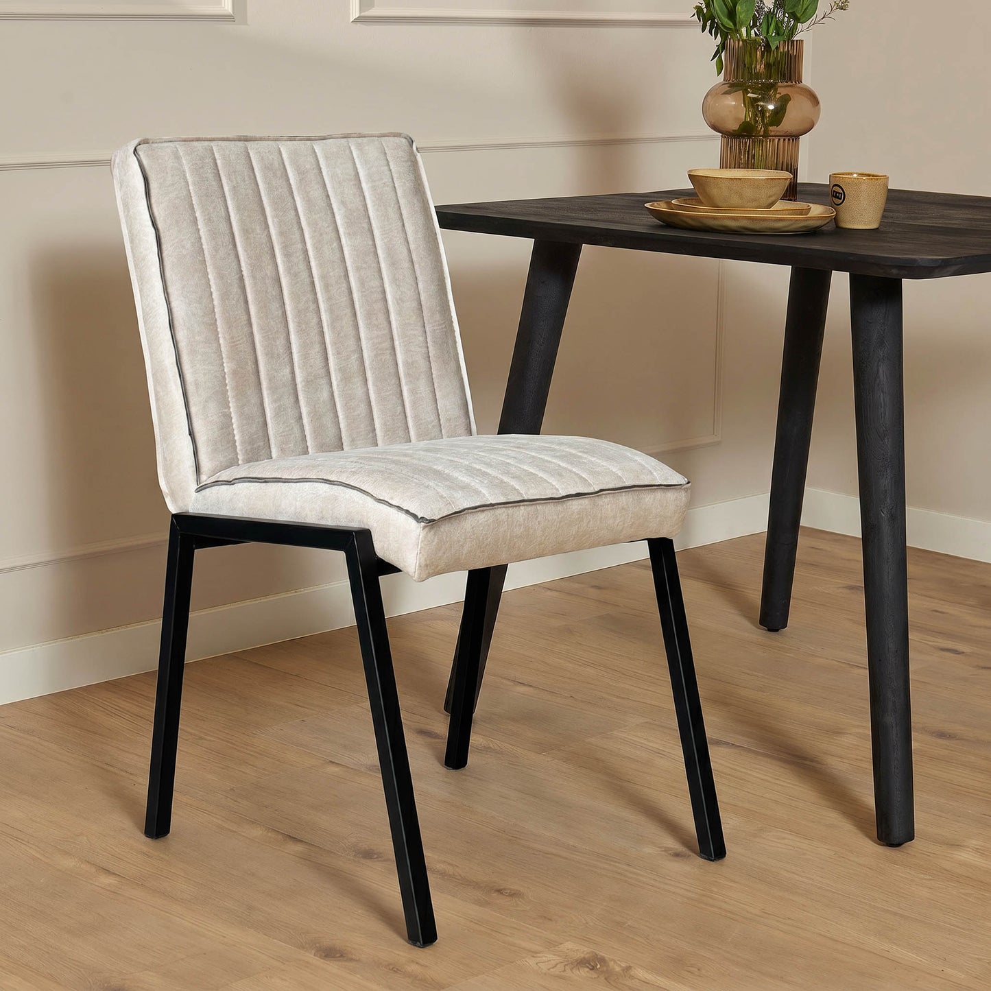Eetkamerstoel Tivoli Bull | Beige