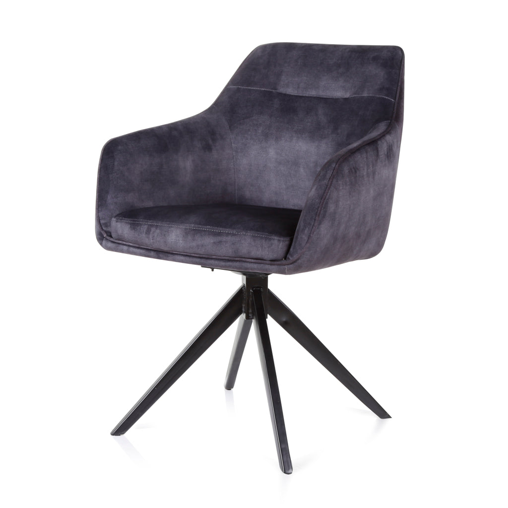 Fauteuil Jazz Zwart Draaivoet