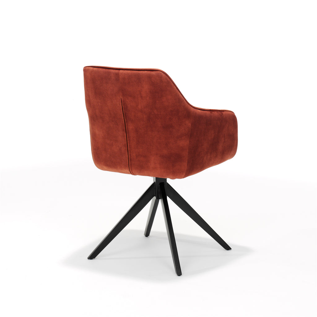 Fauteuil Jazz Zwart Draaivoet