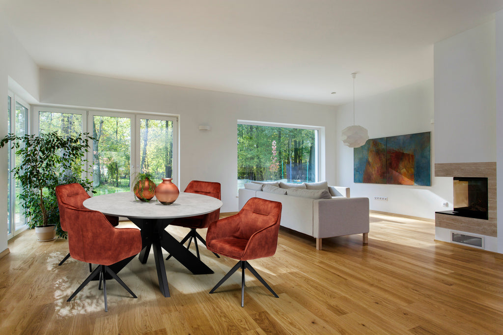 Fauteuil Jazz Zwart Draaivoet