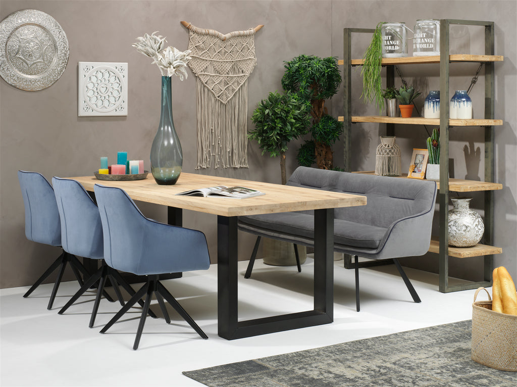 Fauteuil Jazz Zwart Draaivoet