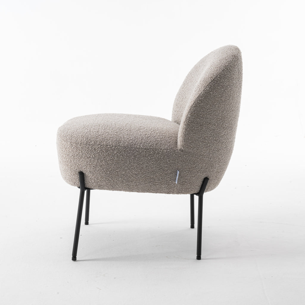 Baudin Fauteuil Stof Teddy Natural