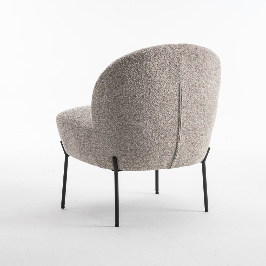 Baudin Fauteuil Stof Teddy Natural