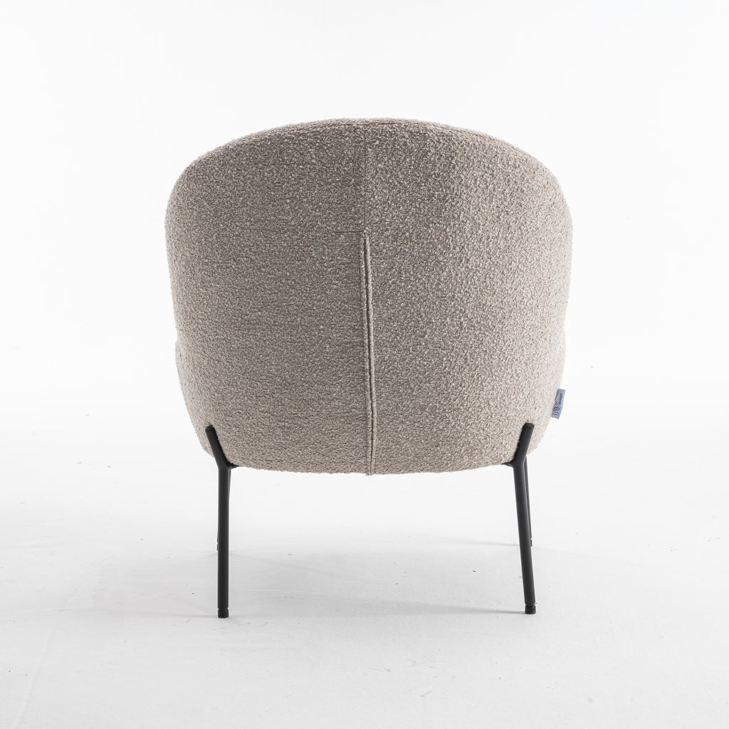 Baudin Fauteuil Stof Teddy Natural