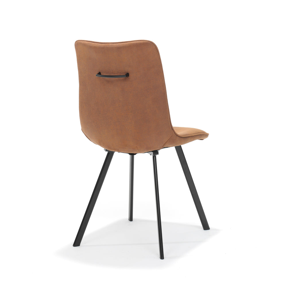 Eetkamerstoel Cora - Bull Microleder Camel
