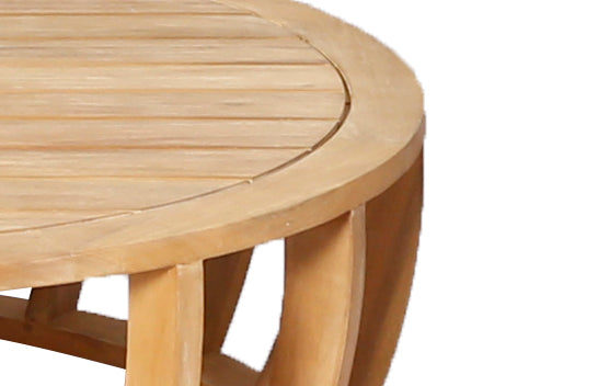 Mataro Loungeset - 4 stuks - Hout Acacia Licht Teak Look