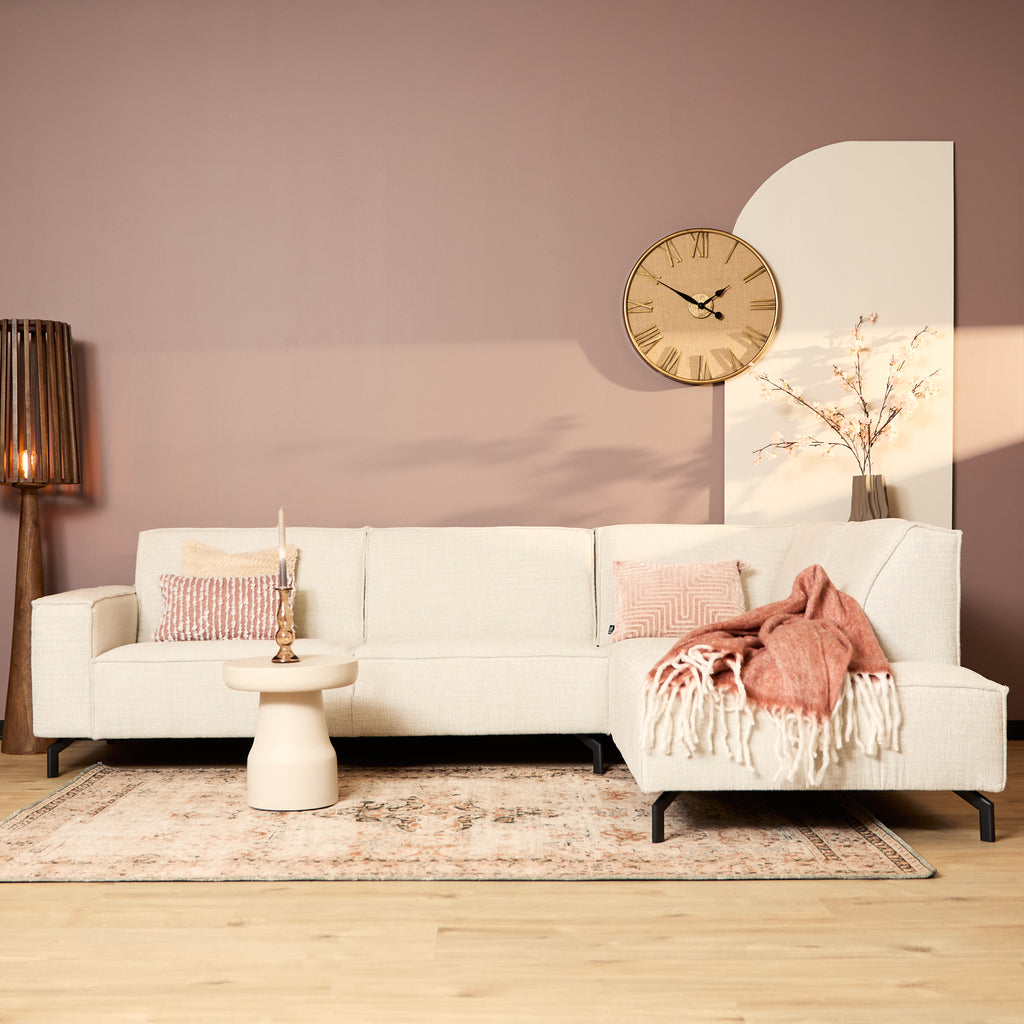 MySofa Floris | 2,5 zits + Divan Rechts | Beige | Baltimore