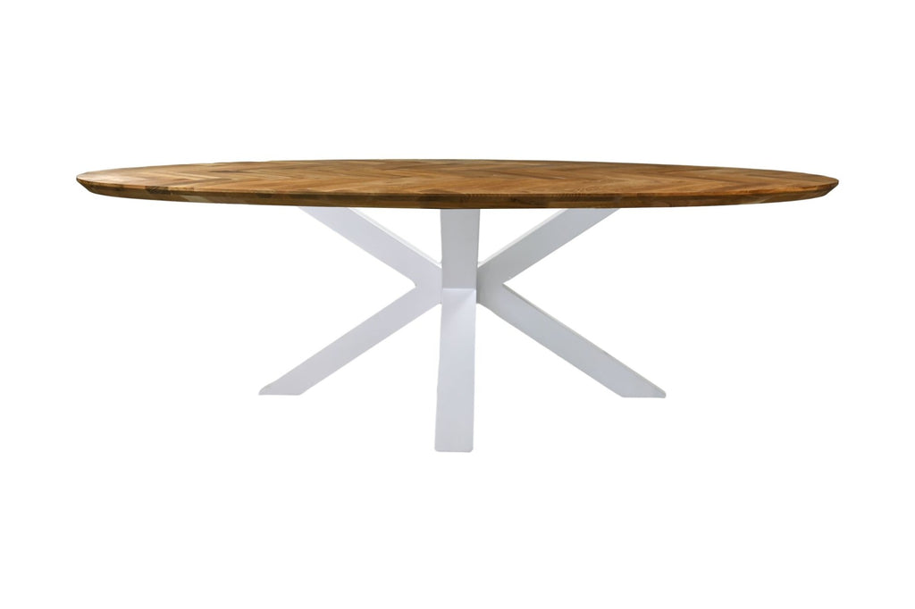 Ovale Eettafel Fishbone