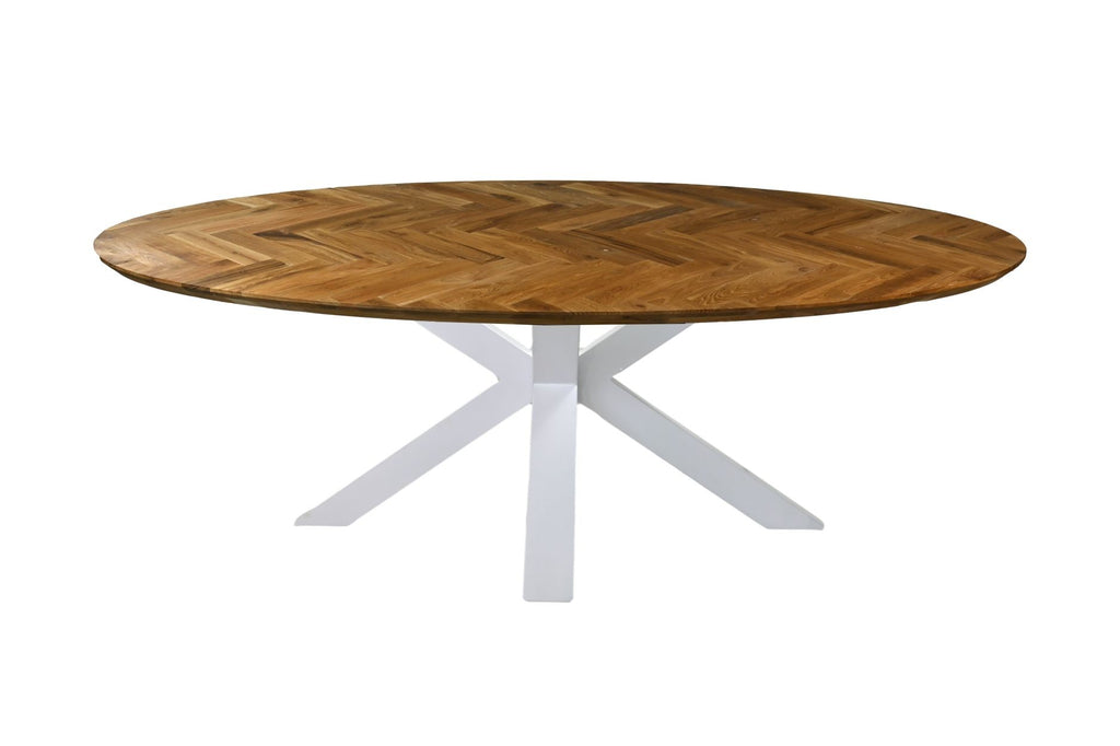 Ovale Eettafel Fishbone