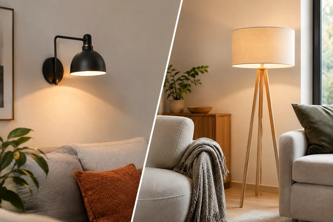 Wandlamp of vloerlamp: wat past in jouw ruimte?