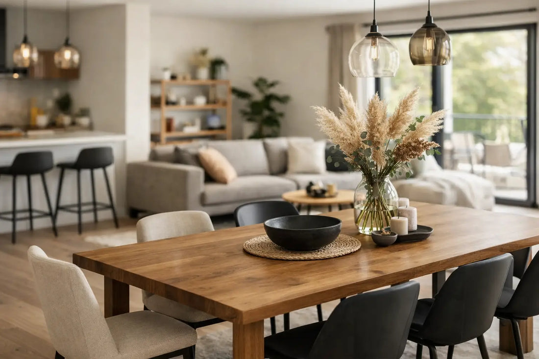 Eettafel kiezen open woonkamer? Zo doe je dat
