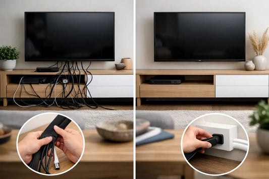 TV meubel kabels wegwerken: zo pak je het aan