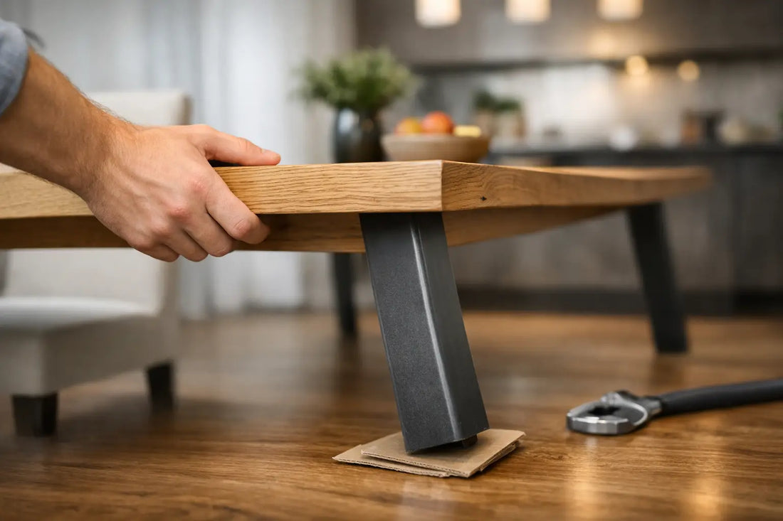 Waarom wiebelt mijn eettafel en wat helpt?