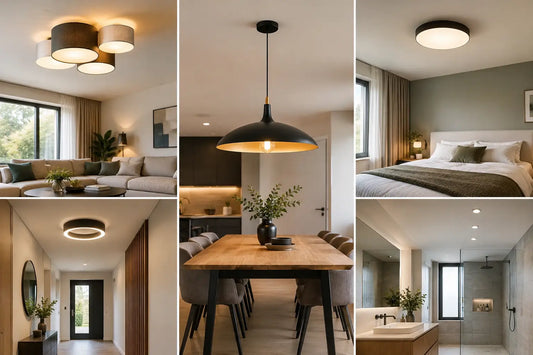 Moderne plafondlampen kiezen voor elke ruimte