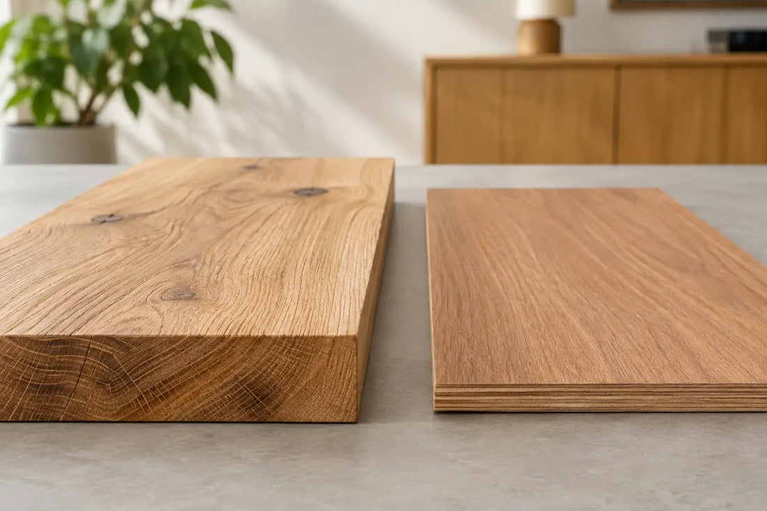 Massief hout versus fineer voor jouw interieur