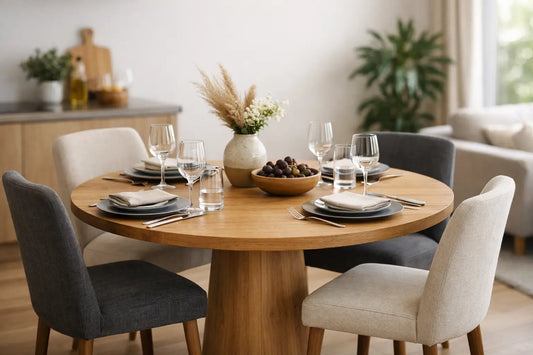 Ronde eettafel voor 4 personen kiezen