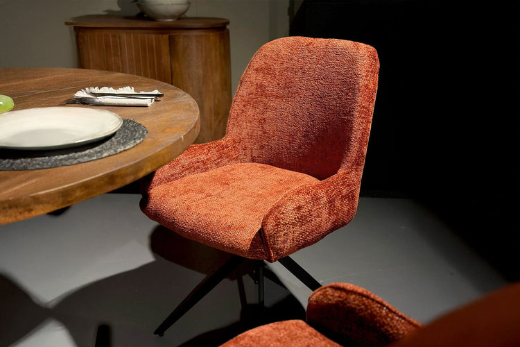 Rode eetkamerstoelen
