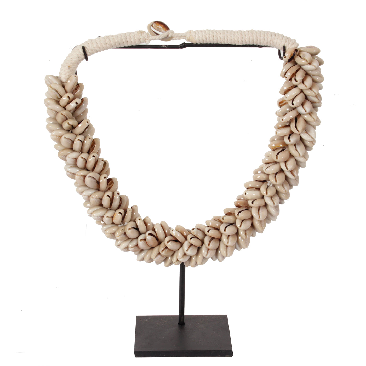 J81 Kleine Schelpenketting Op Standaard