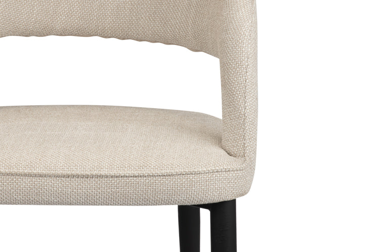 Tusk Stoel Beige (Brandvertragend)