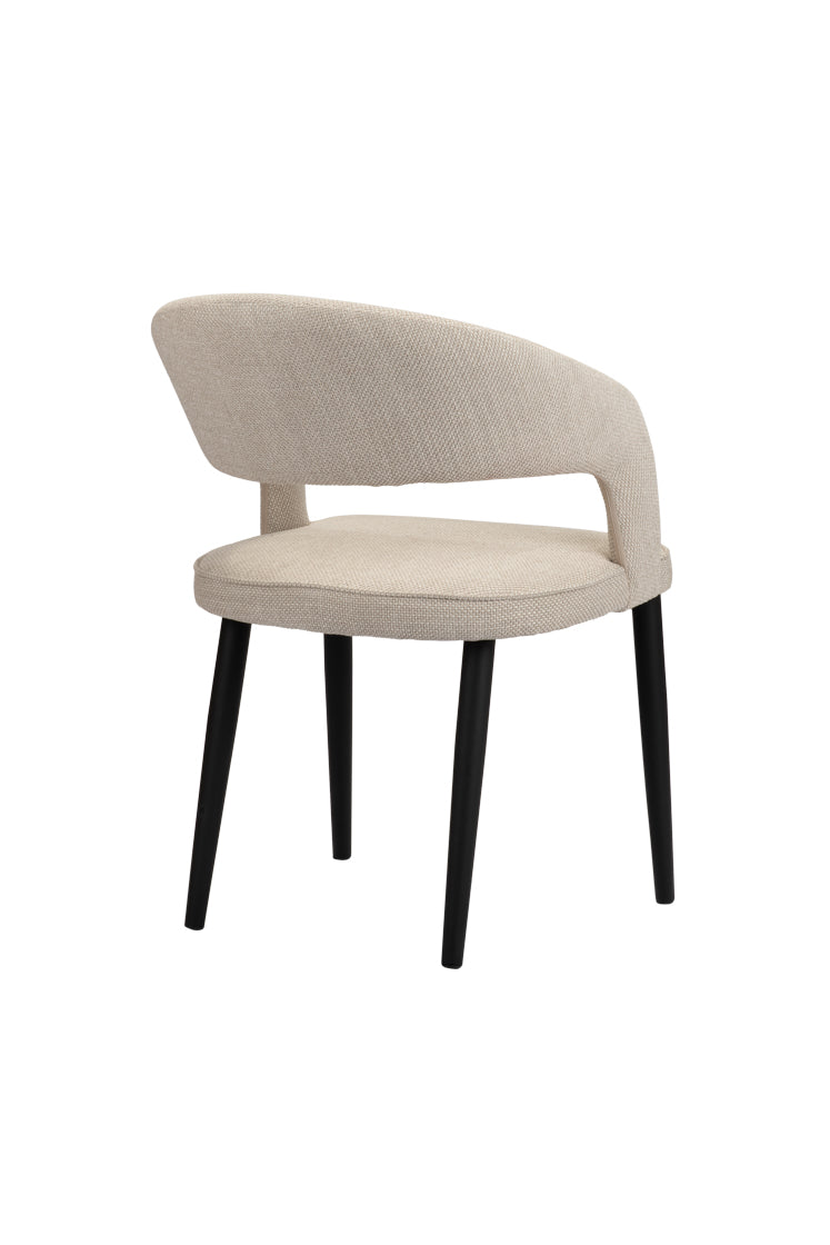 Tusk Stoel Beige (Brandvertragend)