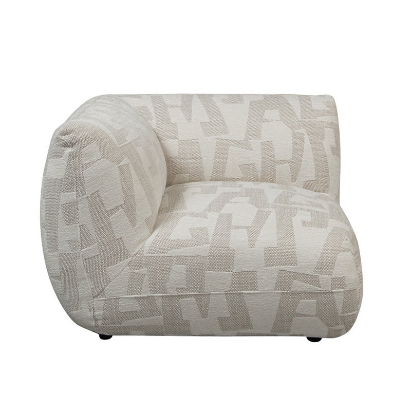 Amsterdam Bank Met Hoekelement Witte Glyphe