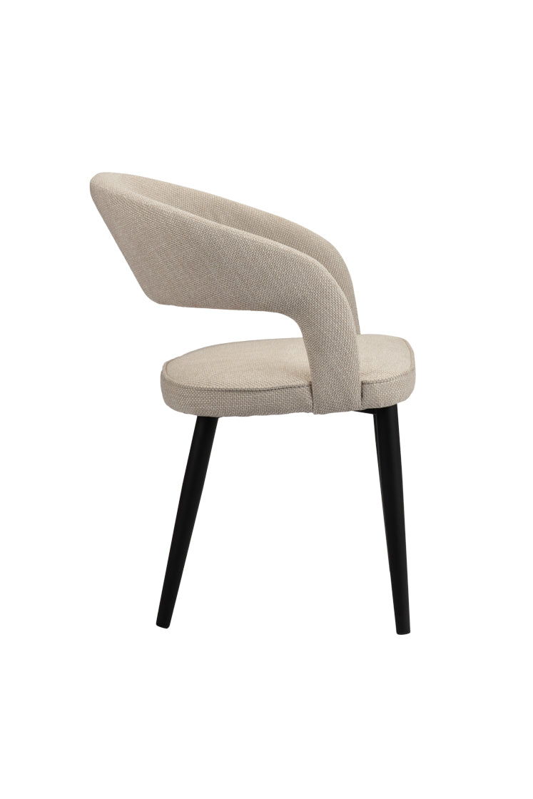 Tusk Stoel Beige (Brandvertragend)
