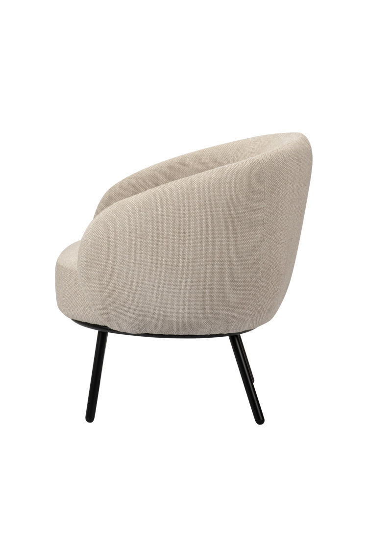 Mars Lounge Stoel Beige