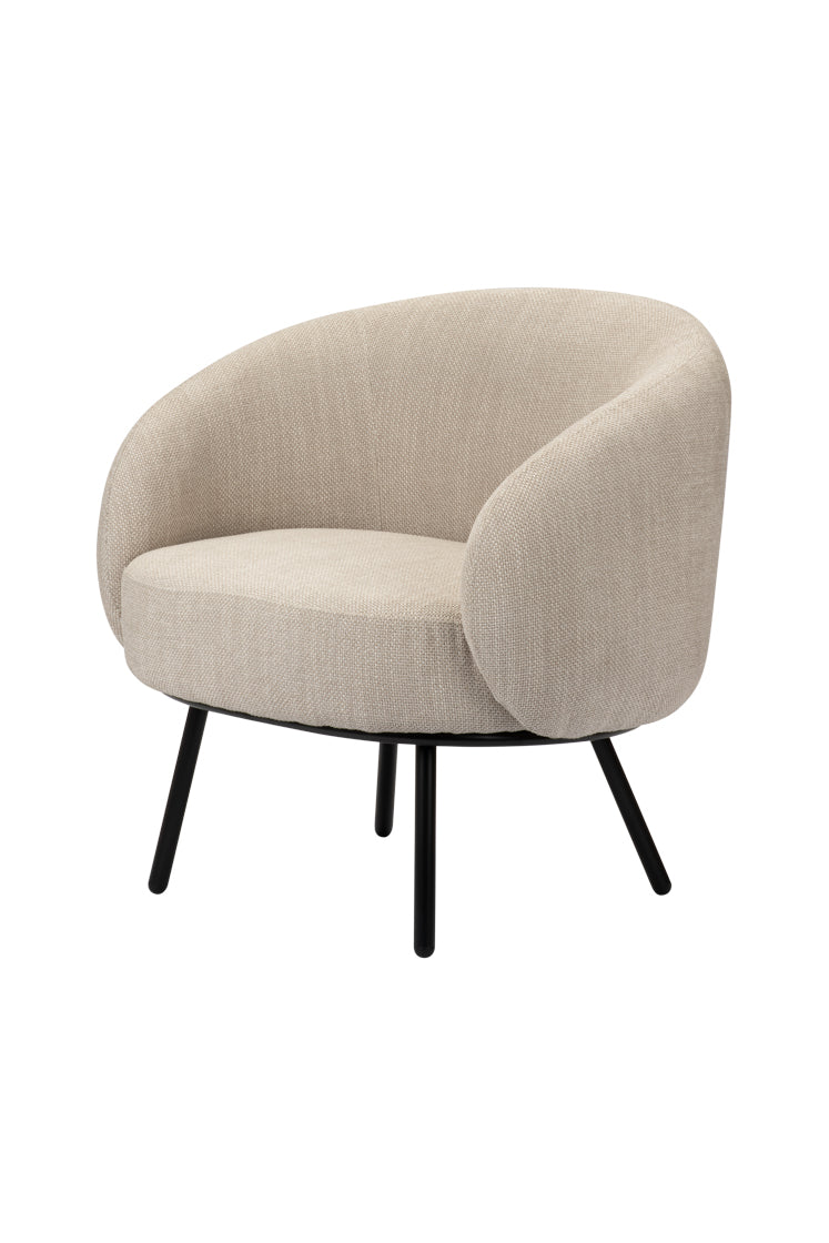 Mars Lounge Stoel Beige