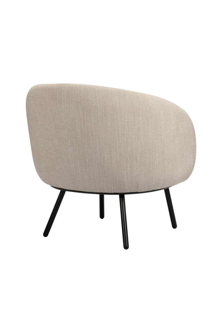 Mars Lounge Stoel Beige