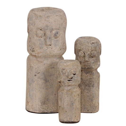 Keramisch Sumba Standbeeld M Creme