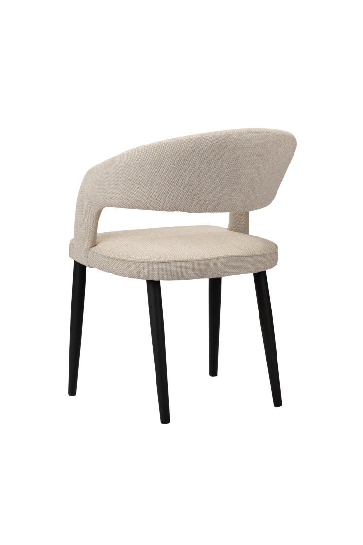 Tusk Stoel Beige (Brandvertragend)