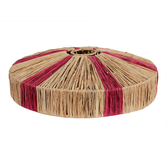 Lampenkap Raffia Sunny Paars S