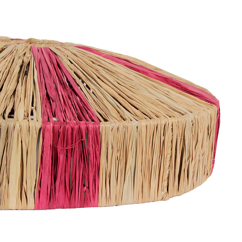Lampenkap Raffia Sunny Paars S
