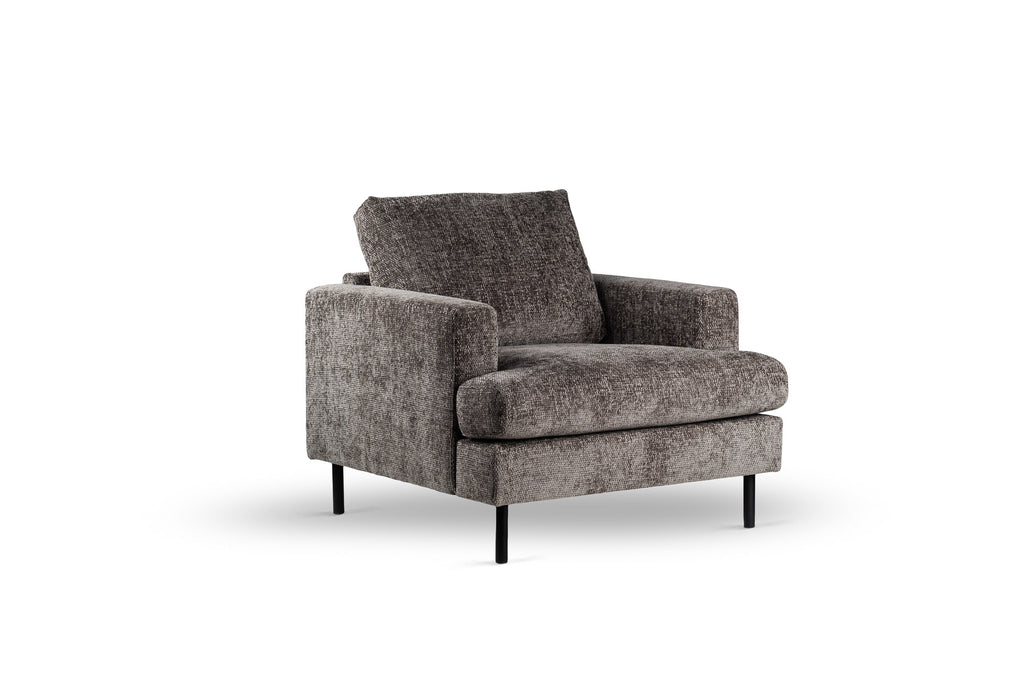 1 zits fauteuil, stof Haga 16, E230 antraciet